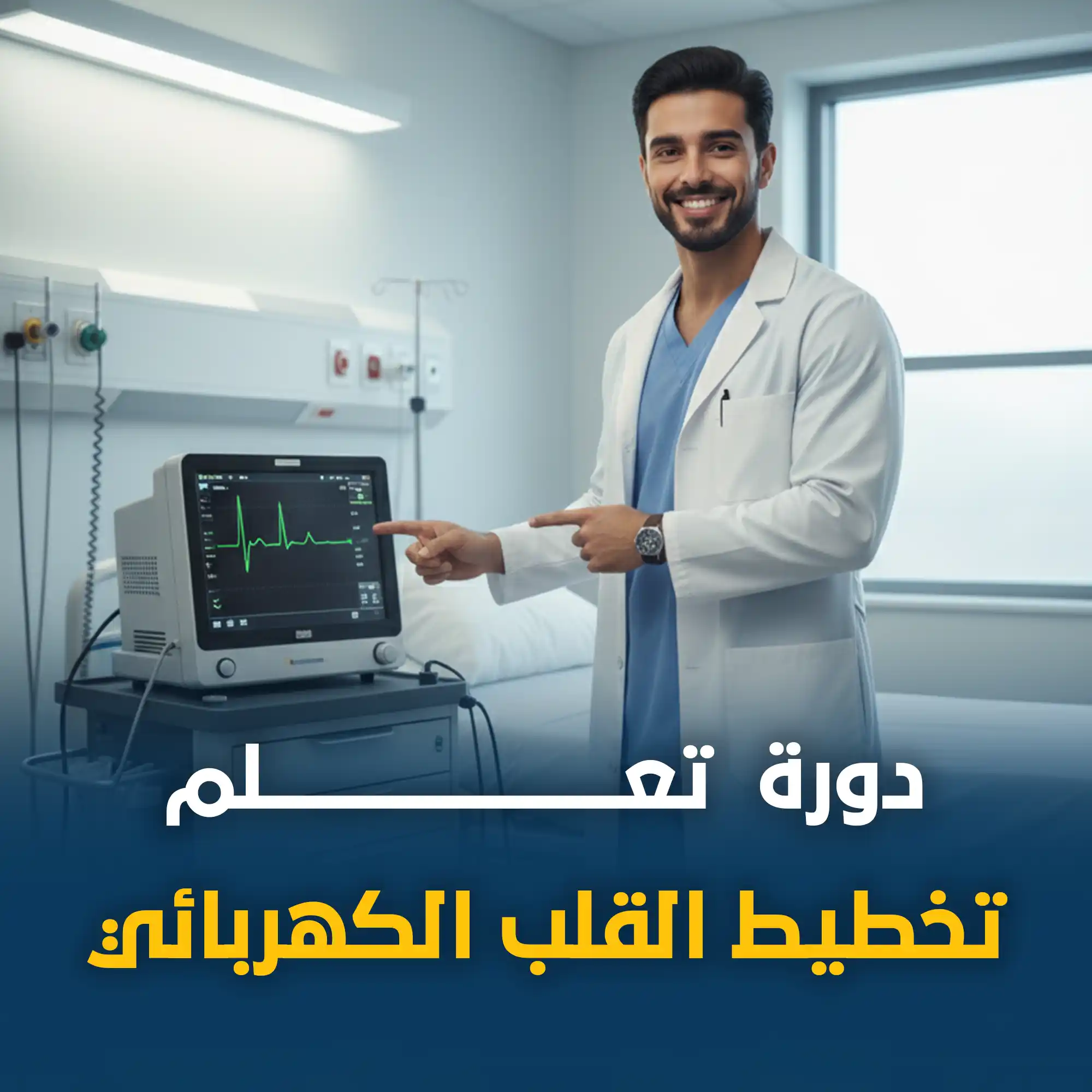 دوره تعلم تخطيط القلب الكهربائي