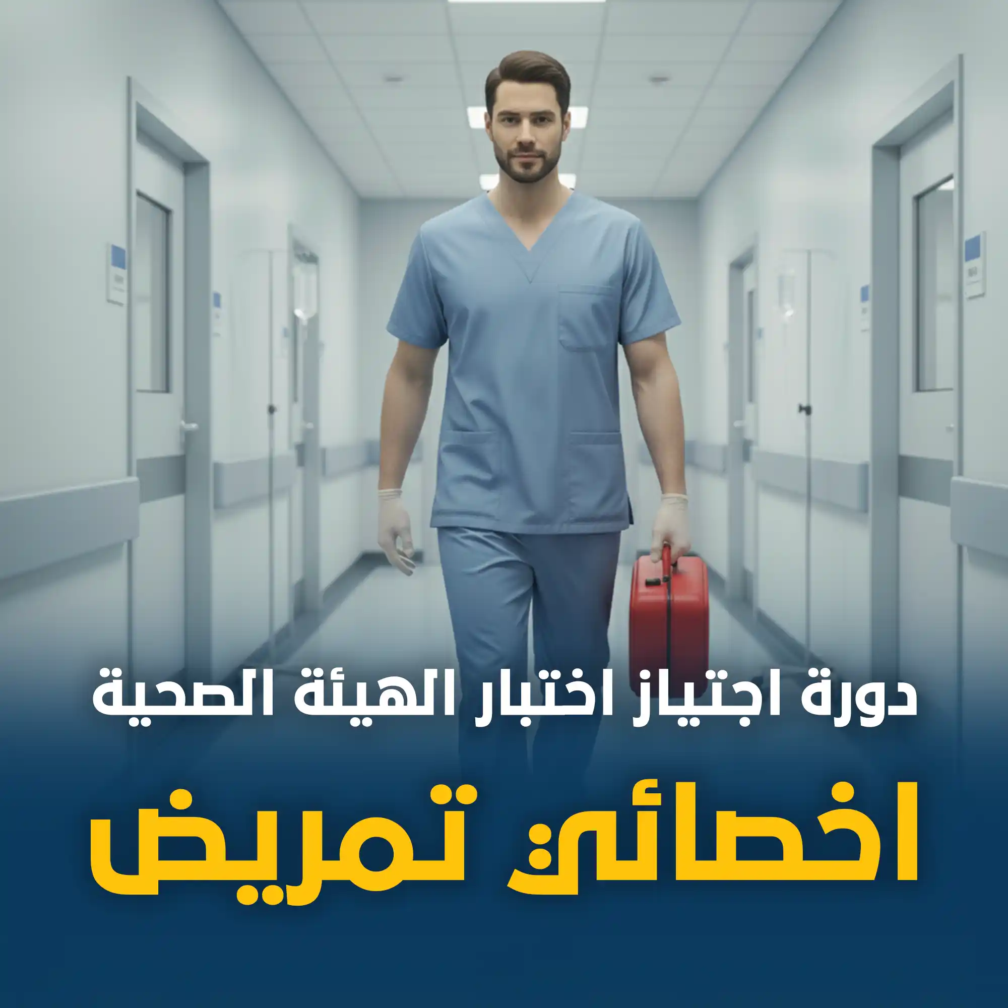 دورة إجتياز إختبار الهيئة الصحية "اخصائى تمريض" الدفعة 2 (النسخه المسجلة)