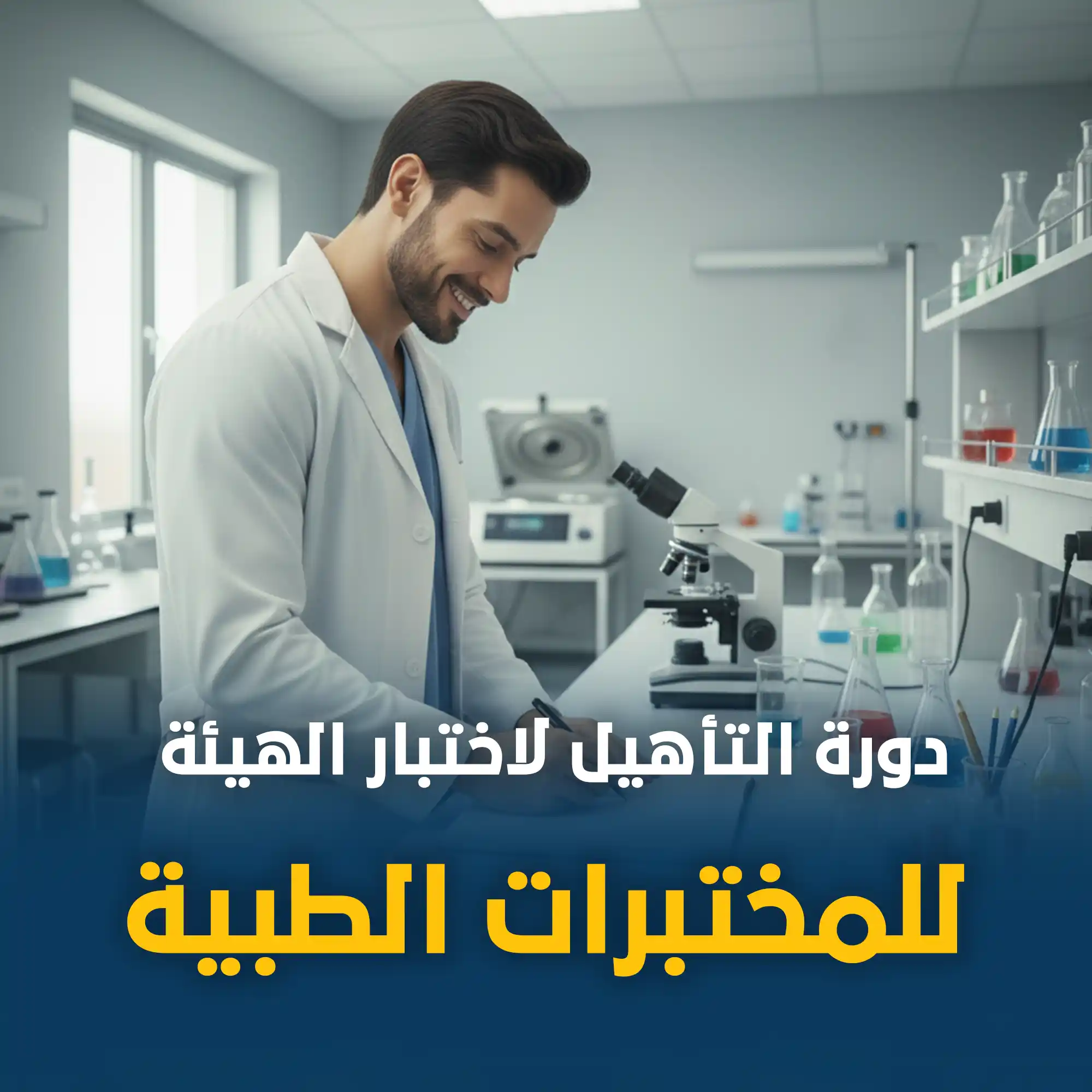دوره التأهيل لاختبار الهيئة للمختبرات الطبية